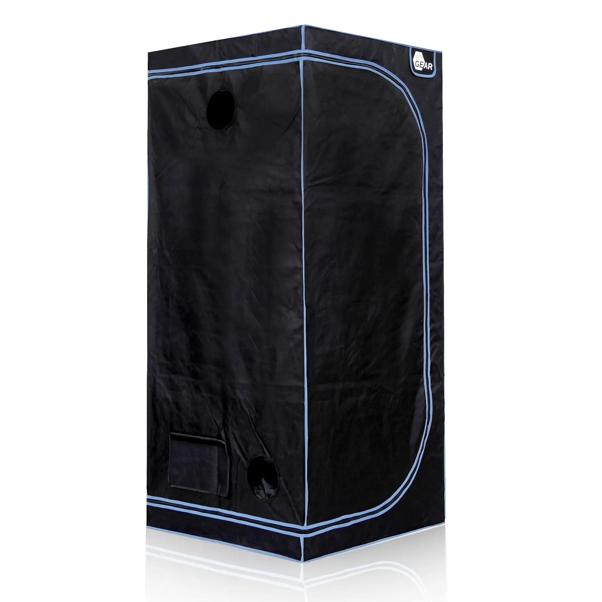 yourGEAR Growzelt Plantsville - Grow Tent Indoor Zuchtzelt Gewächshaus Box 80x80x180 cm