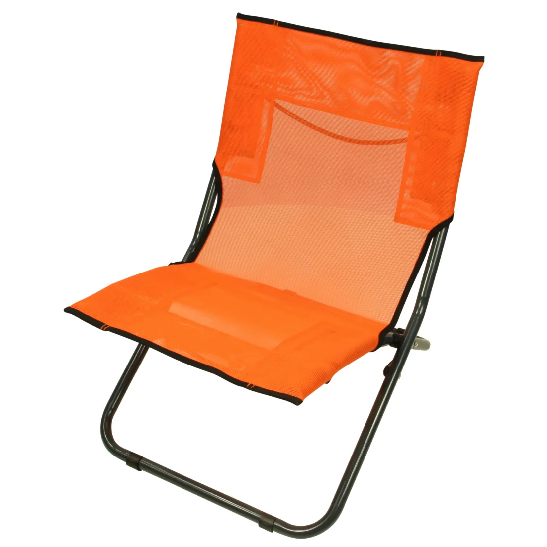 Fridani Strandstuhl BCO XL Campingstuhl Orange Klappstuhl + Tragegriff luftdurchlässiger Gartenstuhl