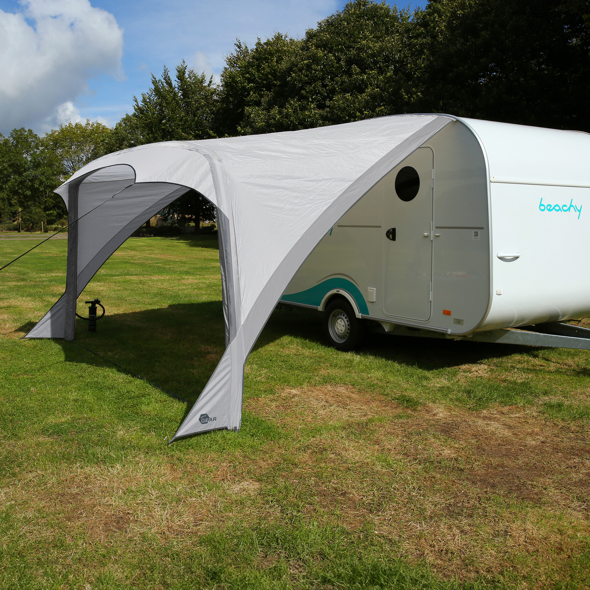 your GEAR Amalfi Air 420 - Caravan Sonnensegel, Wohnwagen Vorzelt, perfekt für Hobby Beachy Hobby