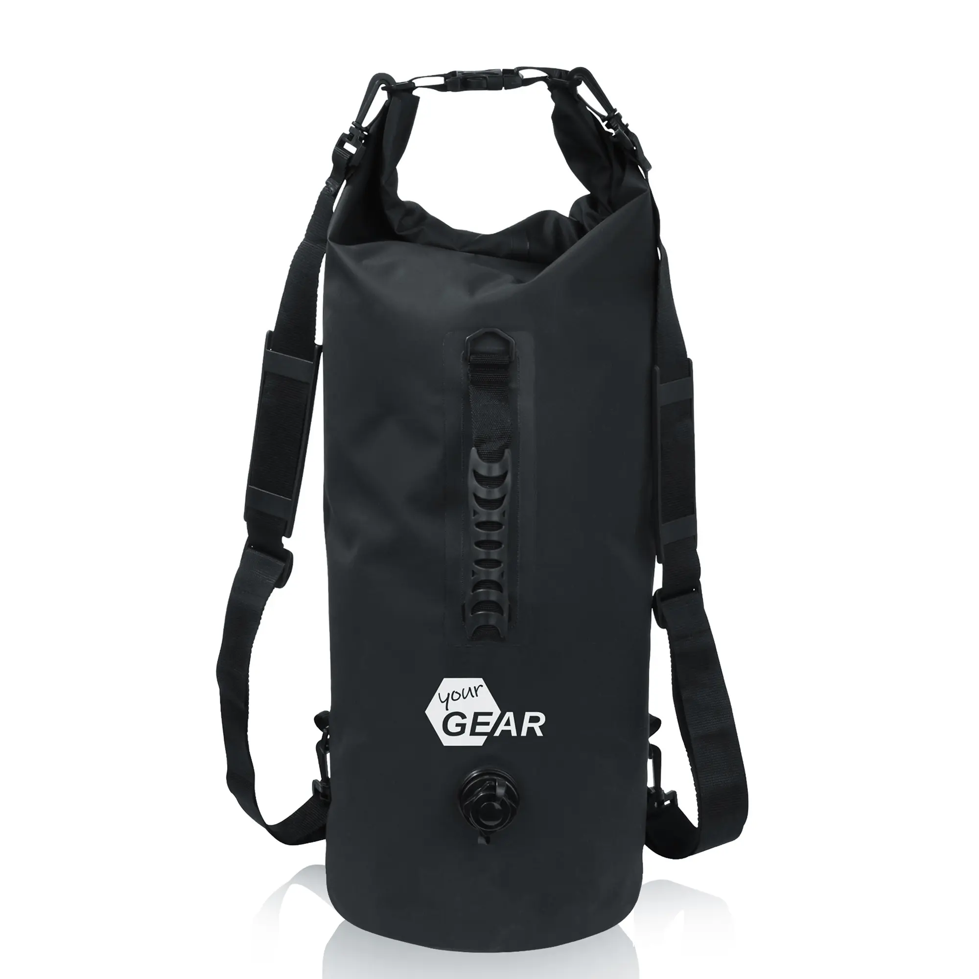 yourGEAR Dry Bag 20 L wasserdichter Rucksack Packsack Seesack mit Schultergurten Tragegriff & Ventil