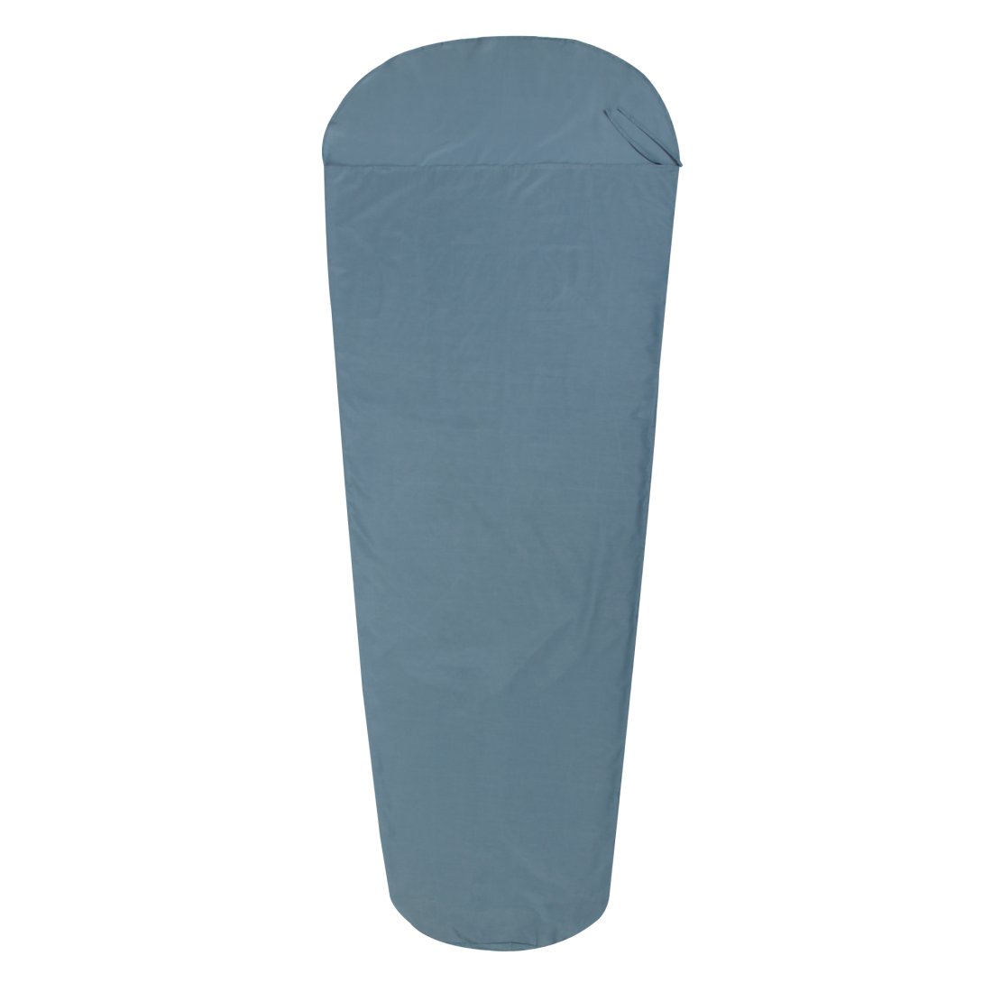 10T Schlafsack TC INLET MB Hüttenschlafsack, 225x90 cm, mumienförmig, in Blau aus Baumwollmischgewebe, leicht und dünn, ideal als hygienisches Inlett für Schlafsäcke, Hotels, Berghütten oder Jugendherbergen.