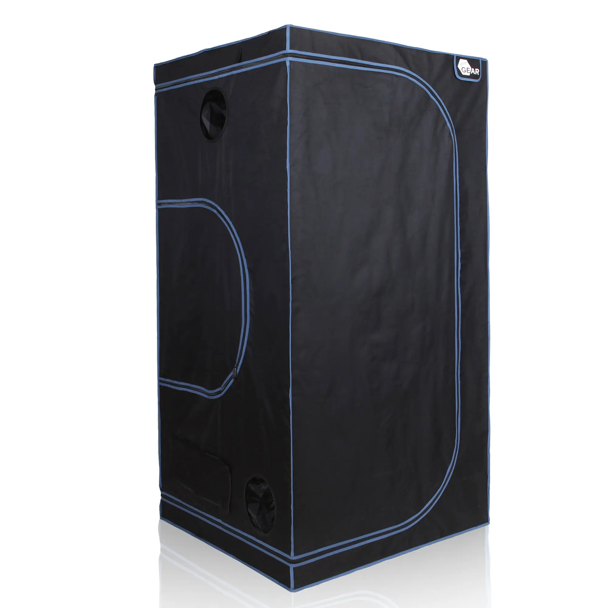 yourGEAR Growzelt Plantsville - Grow Tent Indoor Zuchtzelt Gewächshaus Box 100x100x200 cm