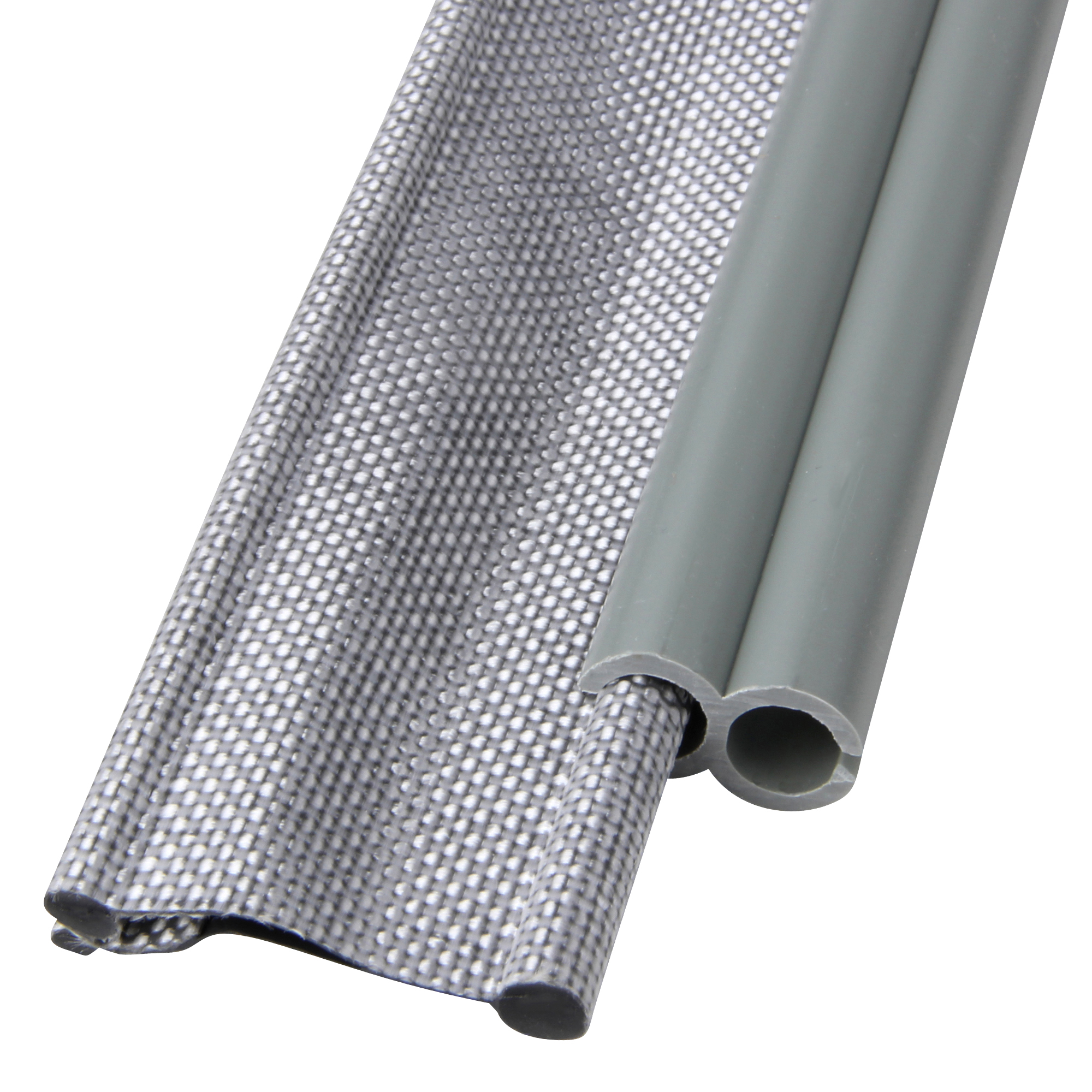 yourGEAR Keder Drive Away Kit 300 cm, graues Keder-Adapter-Set mit 7 mm auf 4/6 mm, textilummanteltes Verbindungsstück zur Befestigung von Vorzelt oder Sonnensegel an Fahrzeugmarkisen.