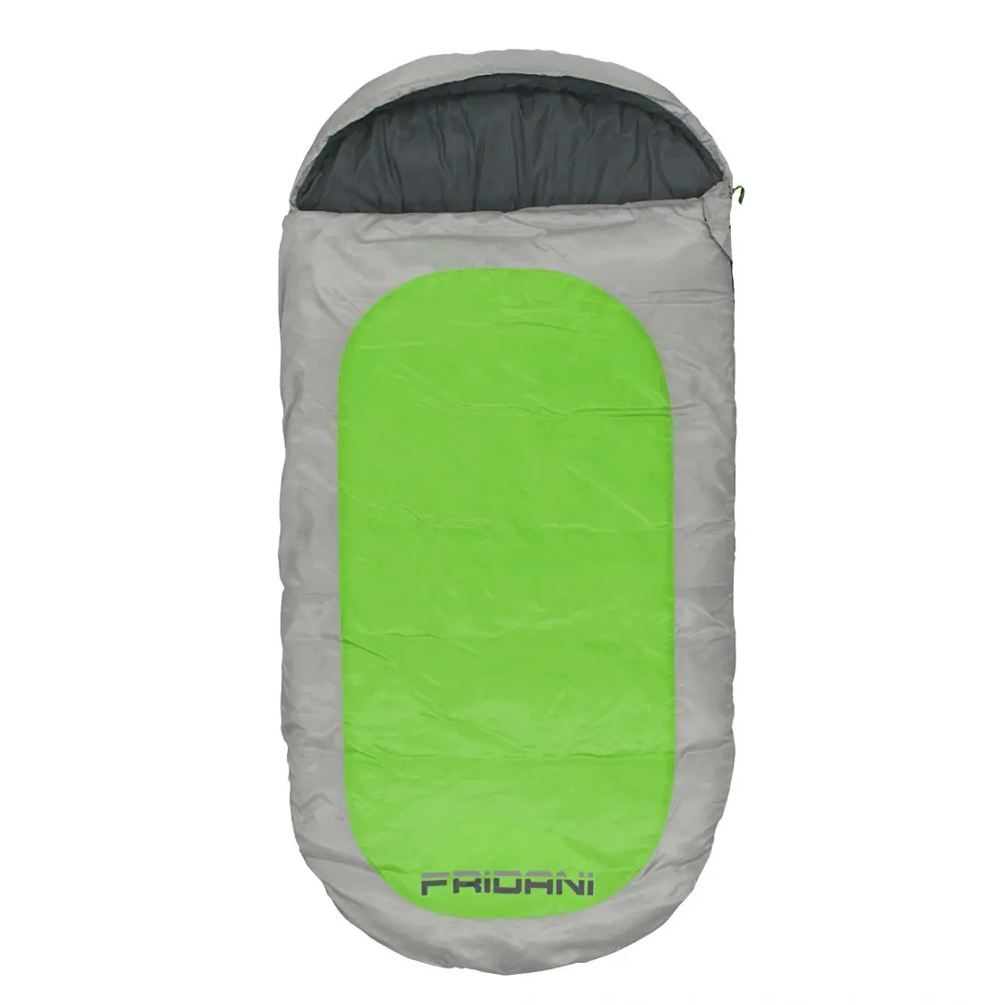 Manta Fridani saco de dormir para niños PG 180x90cm -12°C verde repelente al agua caliente lavable