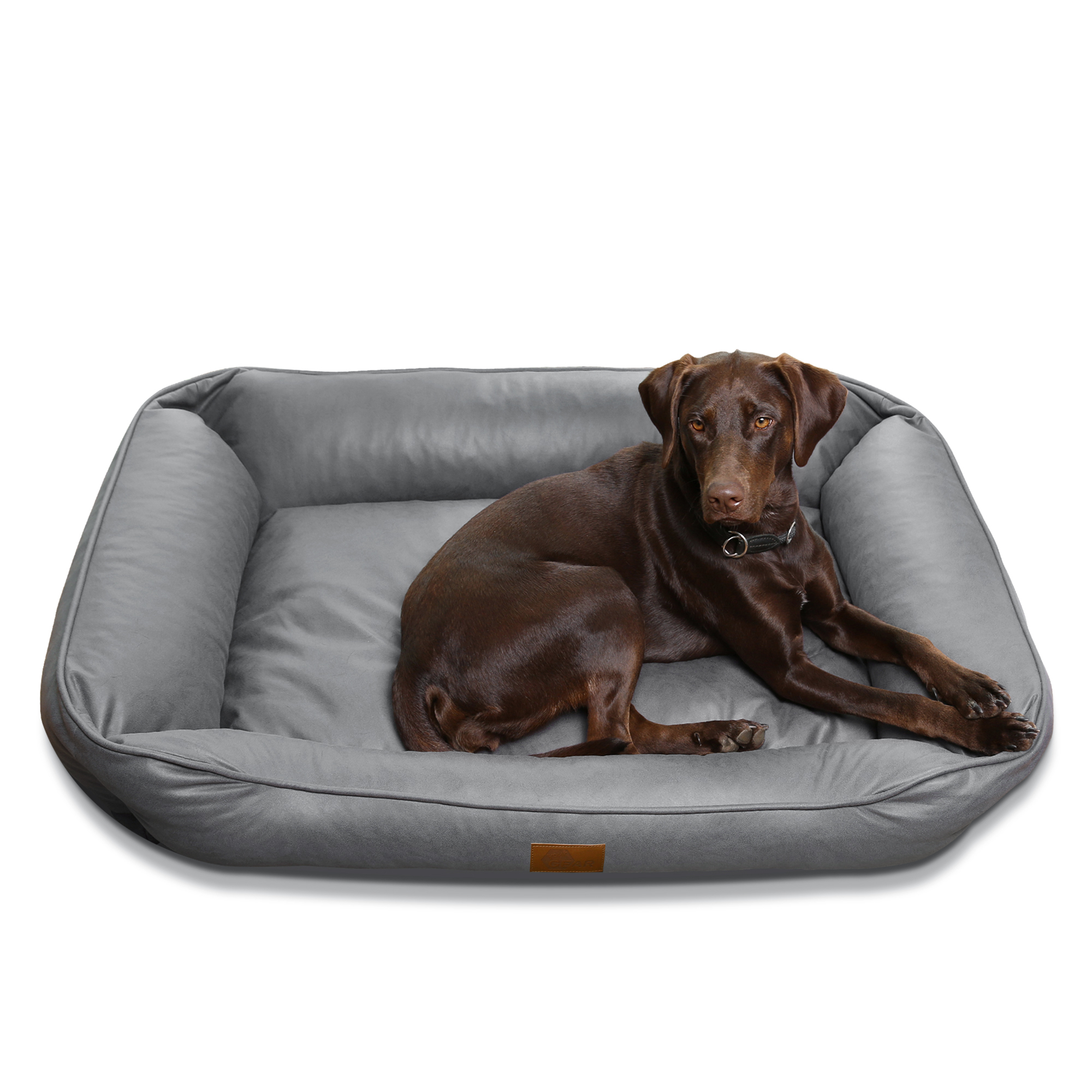 your GEAR Belluno 80x120 cm orthopädisches Hundebett, Hundekorb, waschbar & hygienisch