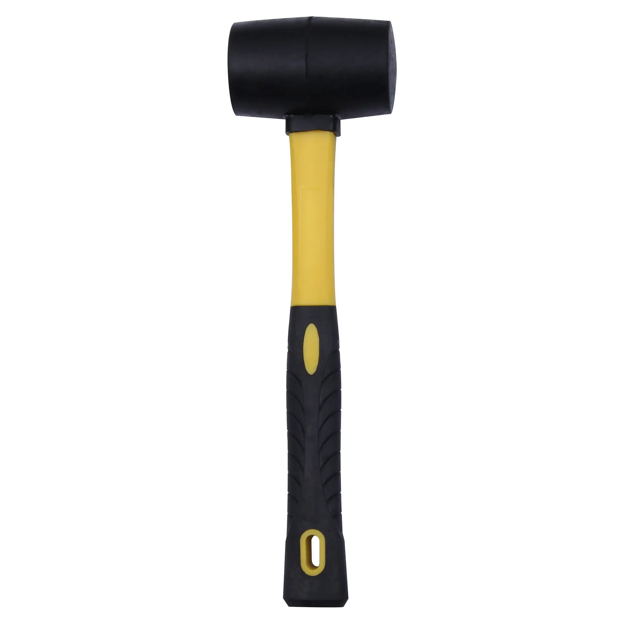 10T Camp Mallet 8OZ Campinghammer Gummihammer mit Fiberglas-Stiel Schonhammer 45mm Kopfdurchmesser