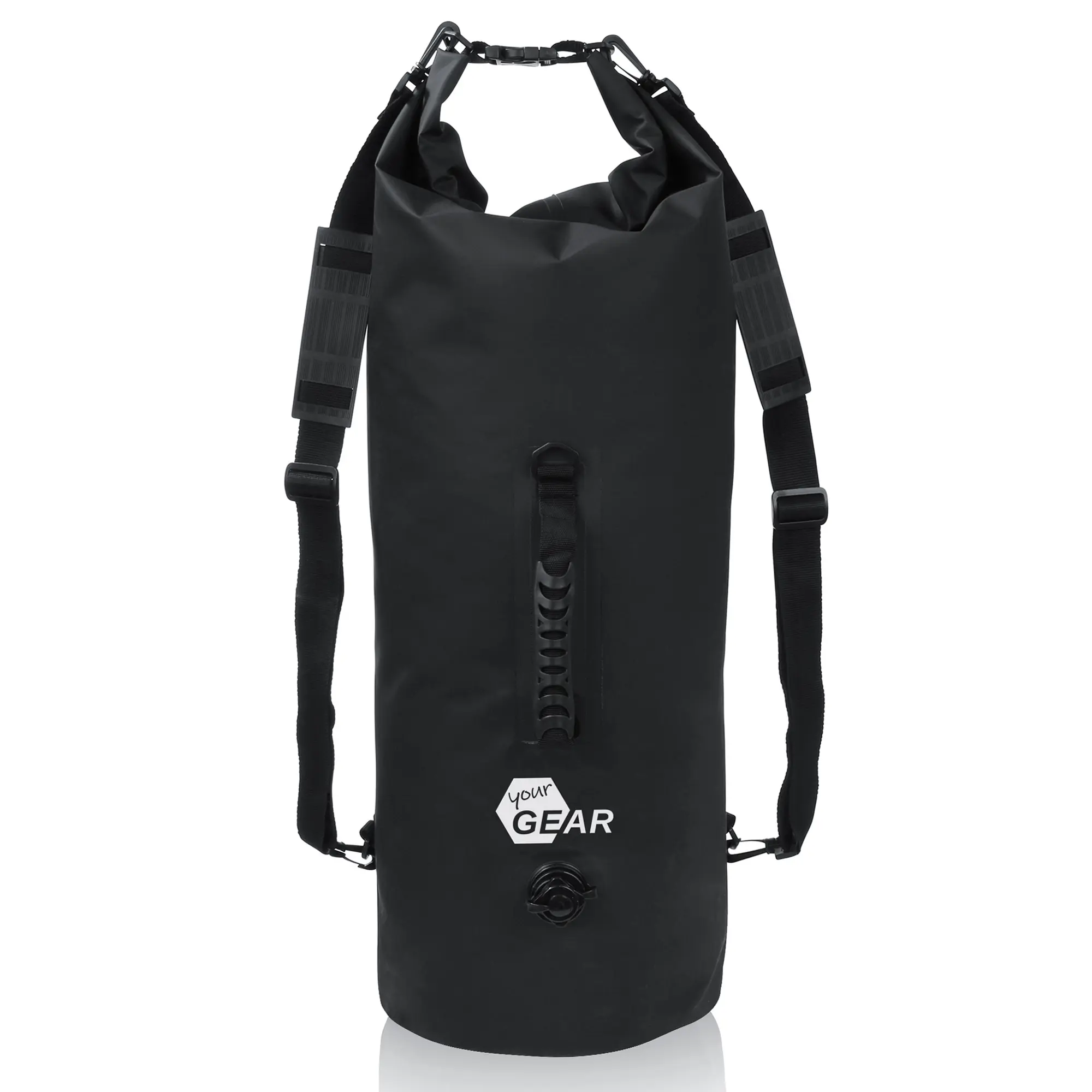 2nd Chance - yourGEAR Dry Bag 50 L wasserdichter Rucksack Packsack Seesack mit Schultergurten Tragegriff & Ventil (71128)