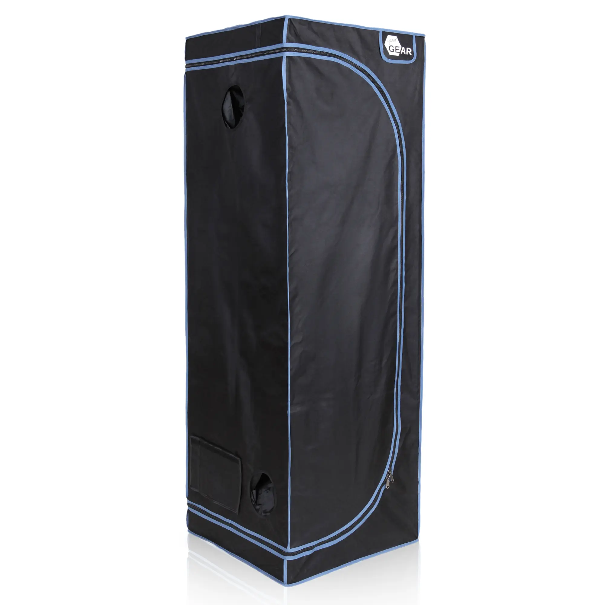 yourGEAR Tenda da coltivazione Plantsville - serra interna, box riproduzione piante 60x60x180 cm