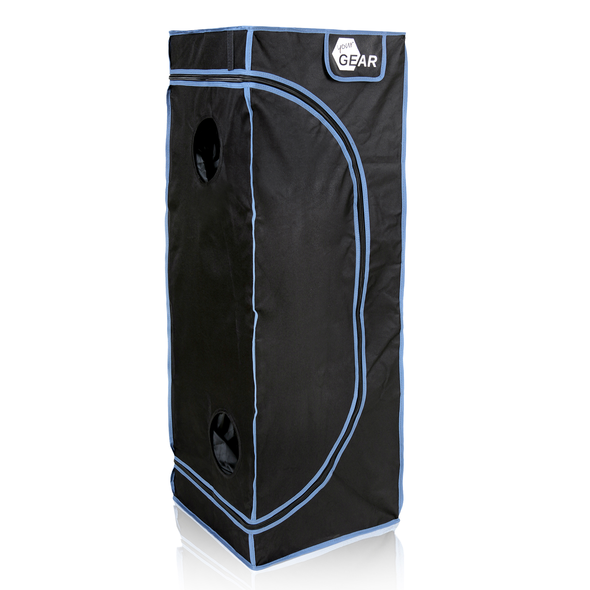 yourGEAR Growzelt Plantsville - Grow Tent Indoor Zuchtzelt Gewächshaus Box 40x40x120 cm