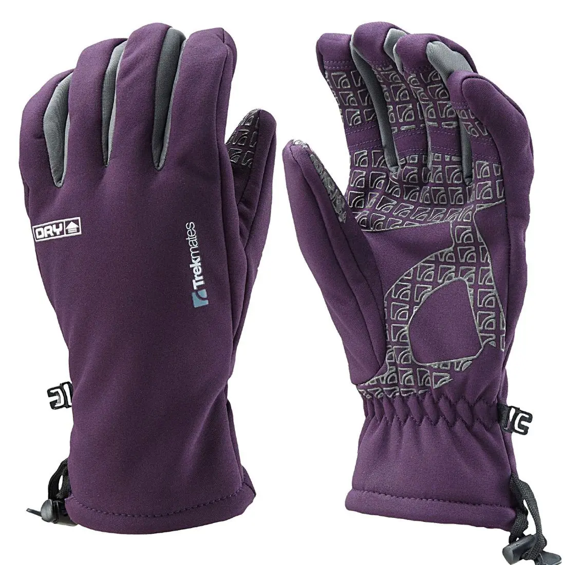 Trekmates Robinson Glove Women L - Gants Softshell de grande qualité avec technologie DRY pour femmes