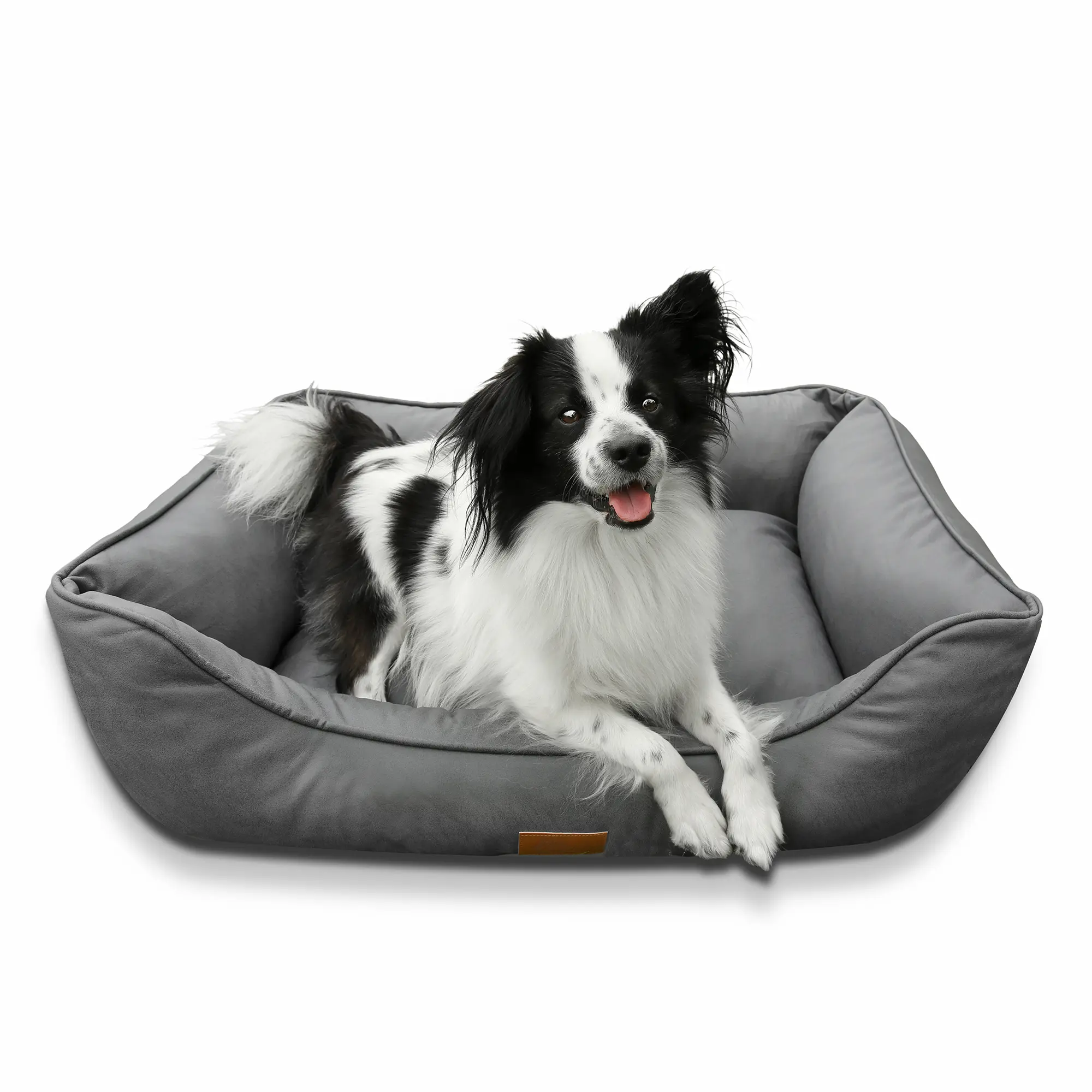 your GEAR Belluno 60 x 80 cm lit pour chien confortable, panier, OEKO-TEX, lavable