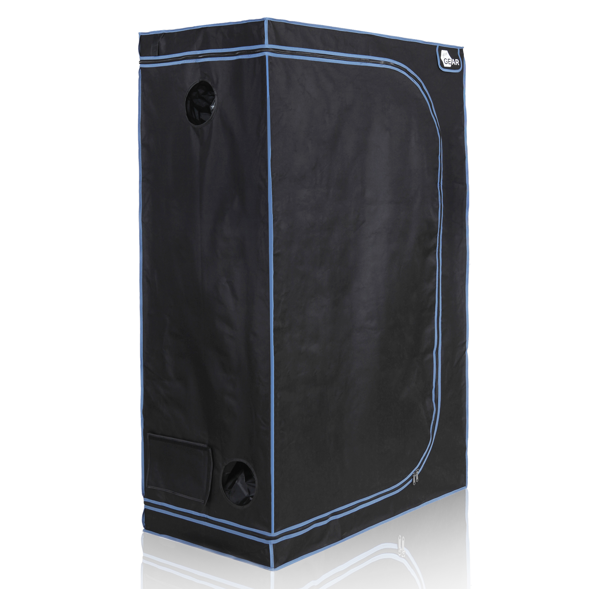 yourGEAR Growzelt Plantsville - Grow Tent Indoor Zuchtzelt Gewächshaus Box 120x60x180 cm