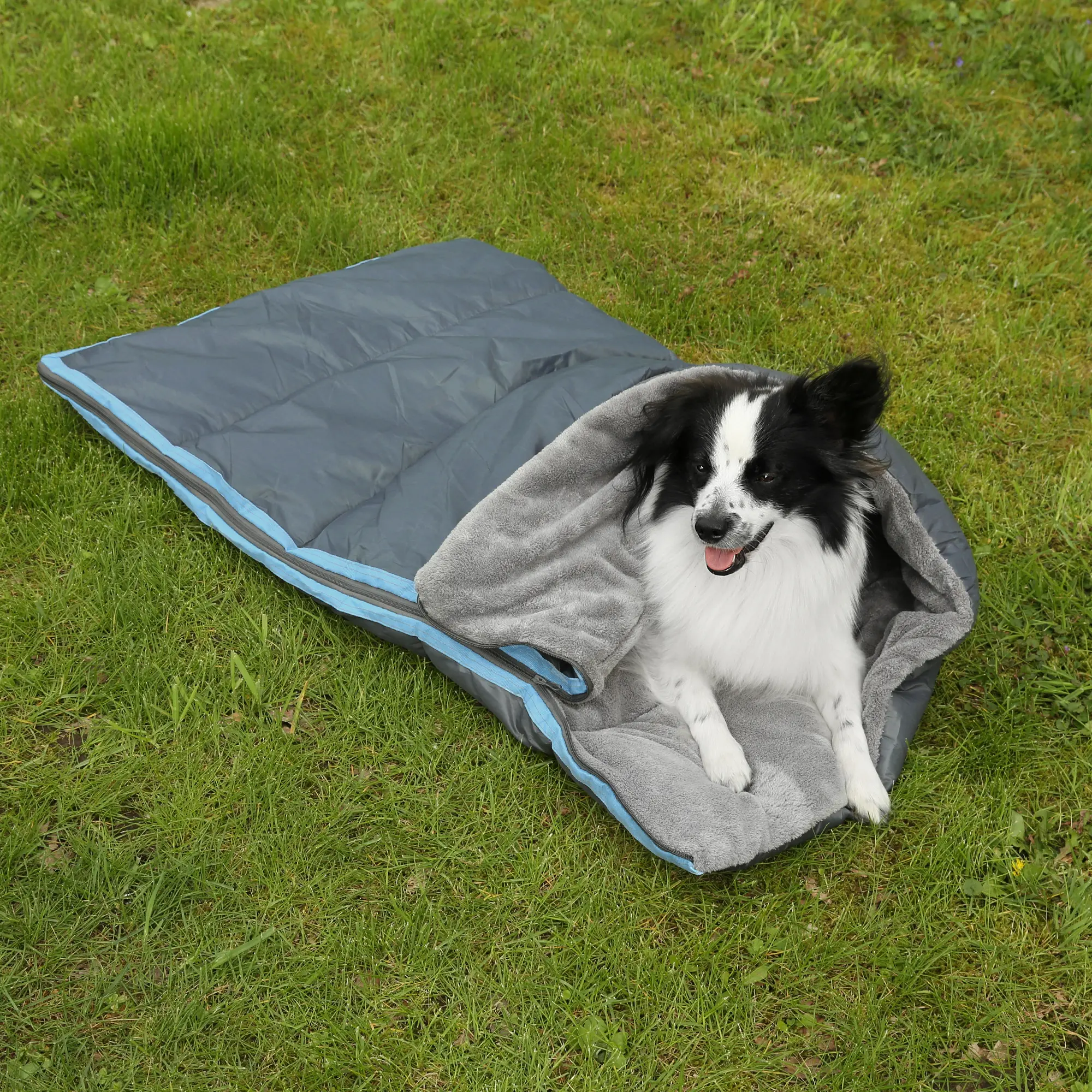 your GEAR Lodi - Saco de dormir / manta / toalla para perros 100 x 60/120 cm, suave, cálido, lavable