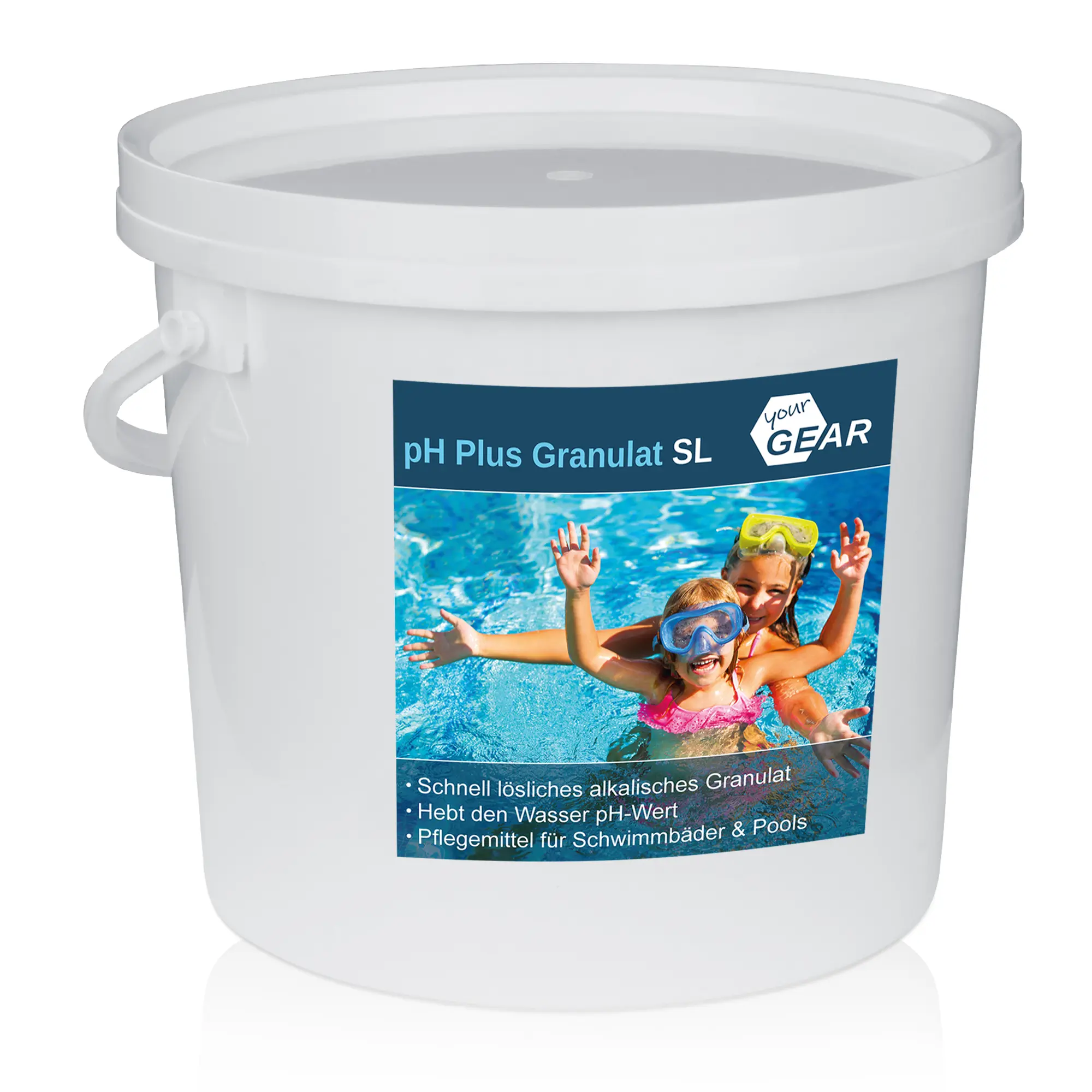 yourGEAR 5 kg pH Plus granulate SL fast-dissolving pH lifter for optimal ph-value stabilisation