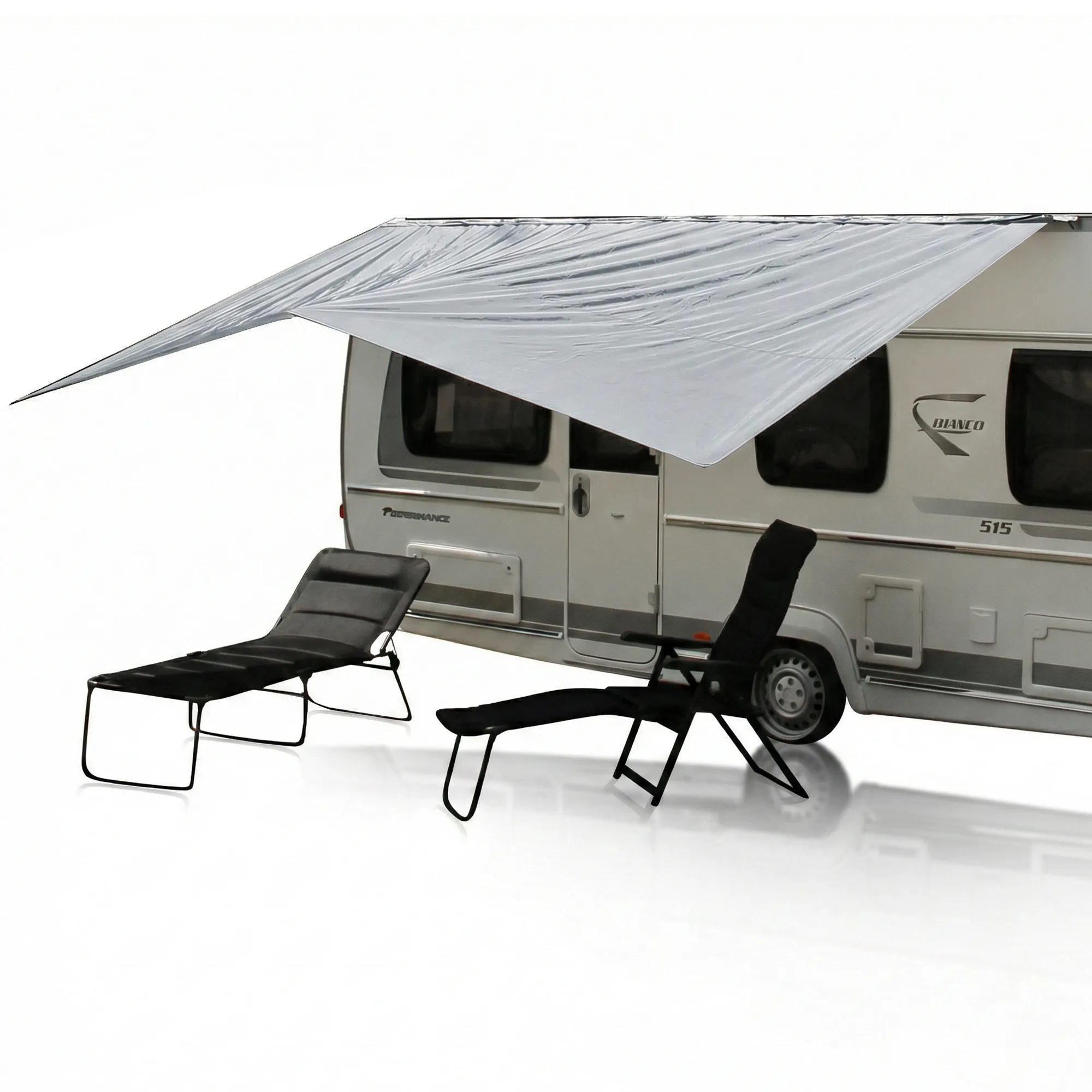 your GEAR Cavoli Tarp 3 x 2,4 m - Wohnwagen Caravan Sonnensegel UV 50+ 5000 mm - ohne Gestänge
