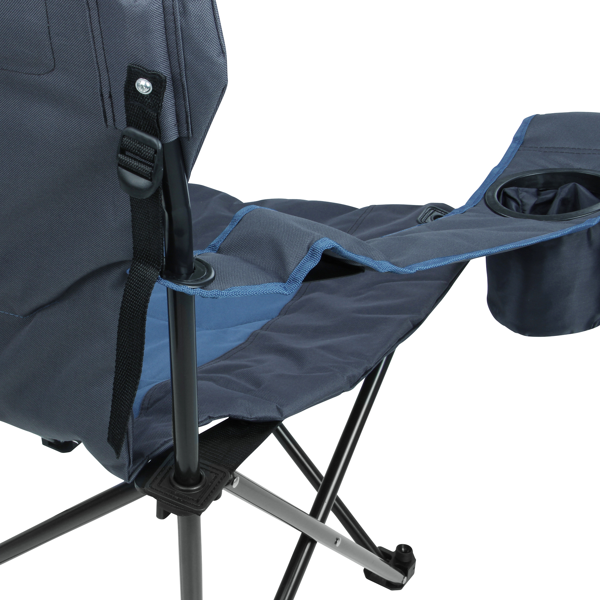 yourGEAR camping chair Pineto with footrest, adjustable backrest