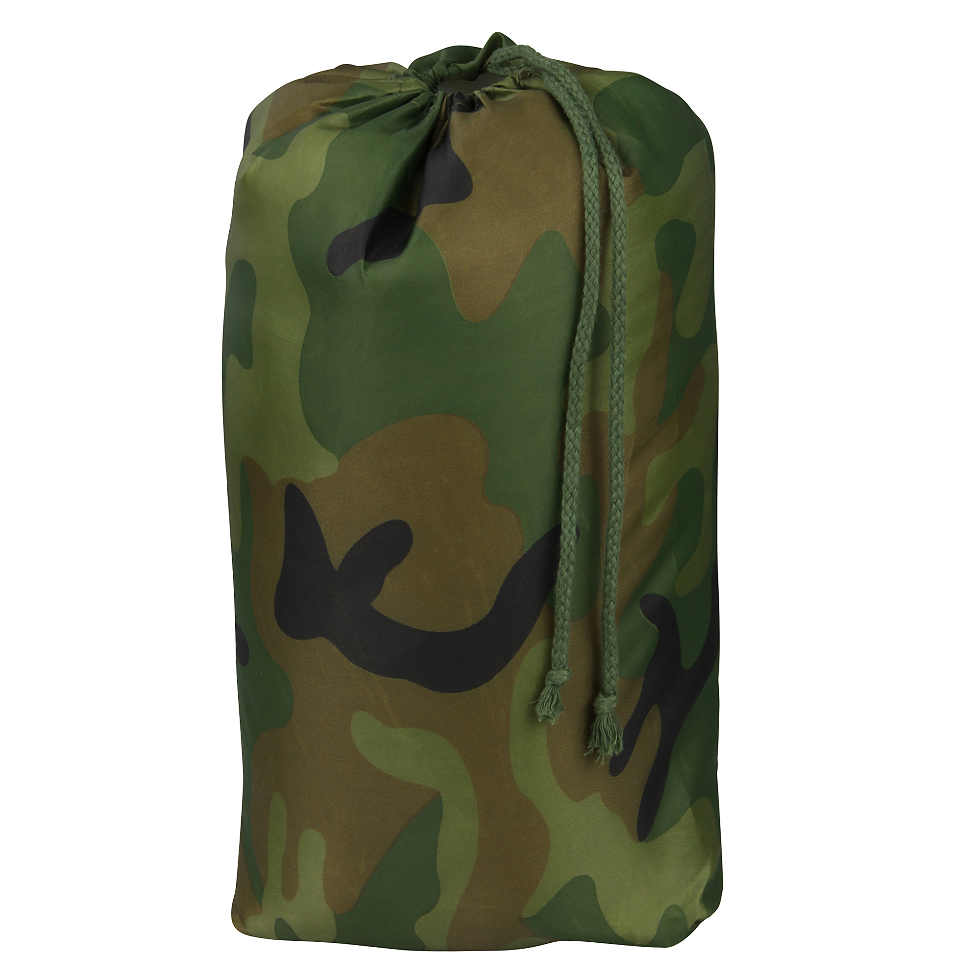 Red de camuflaje yourGEAR de 3 x 4 m en bolsa de transporte con diseño militar de camuflaje verde, marrón y negro, ideal para sombra, ocultación y protección exterior.