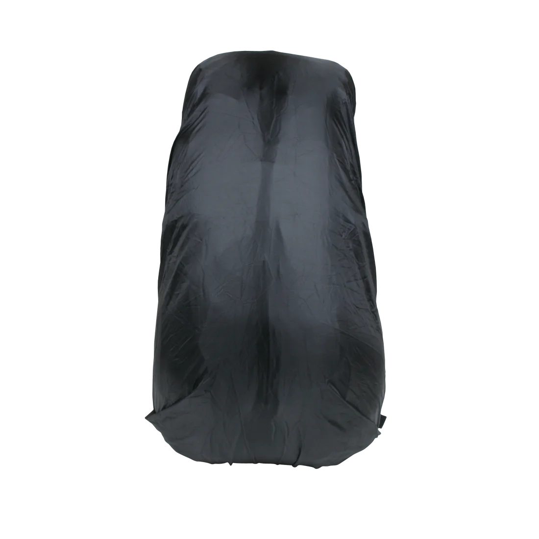 10T Towa 30L hiking backpack with waterproof rain cover, shown fully covered in black protective material. Ideal for trekking, hiking, and outdoor use. Durable, weather-resistant design for day trips.
