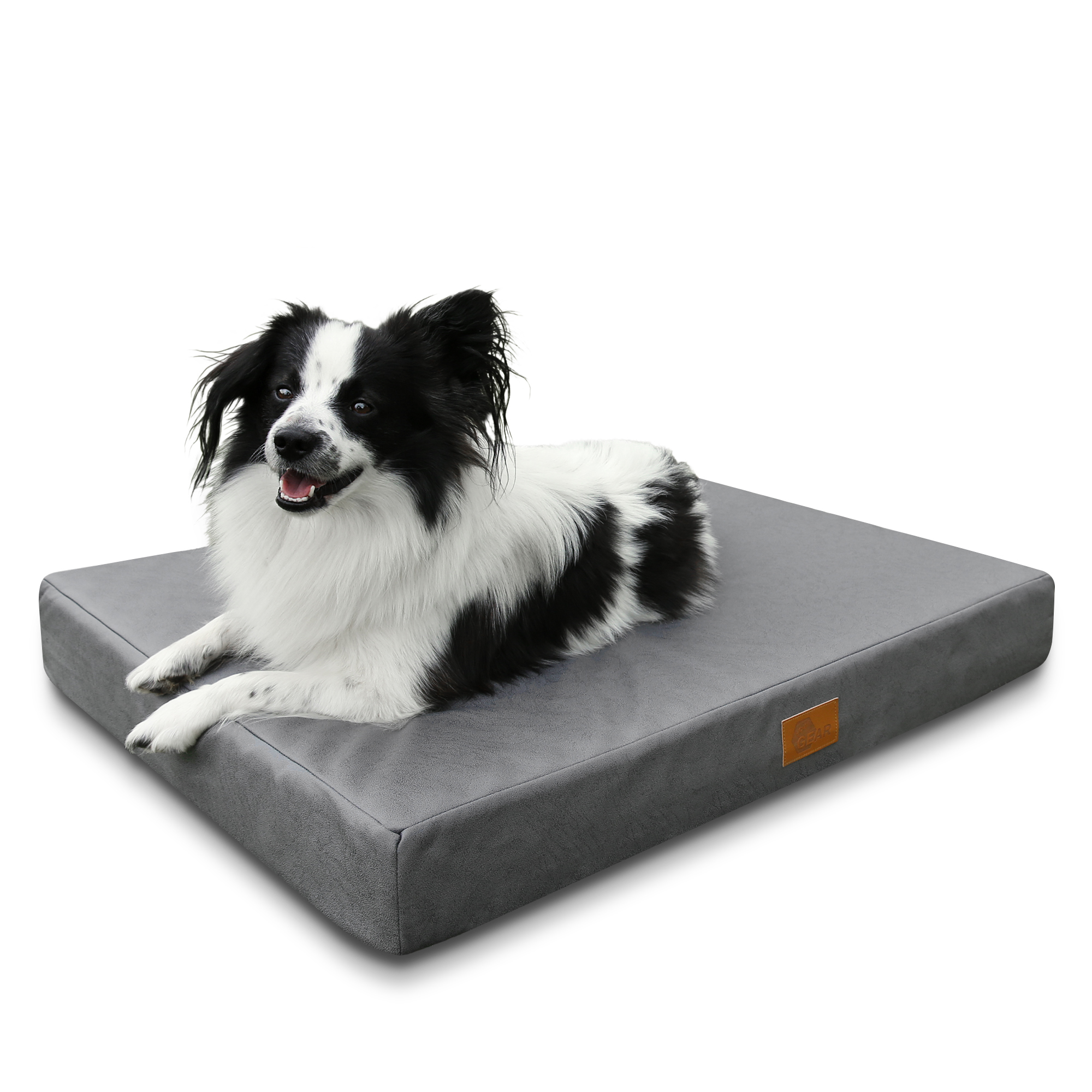 your GEAR Biella 80x60x10 cm orthopädisches Hundebett, Hundematte, Hundekissen, waschbar