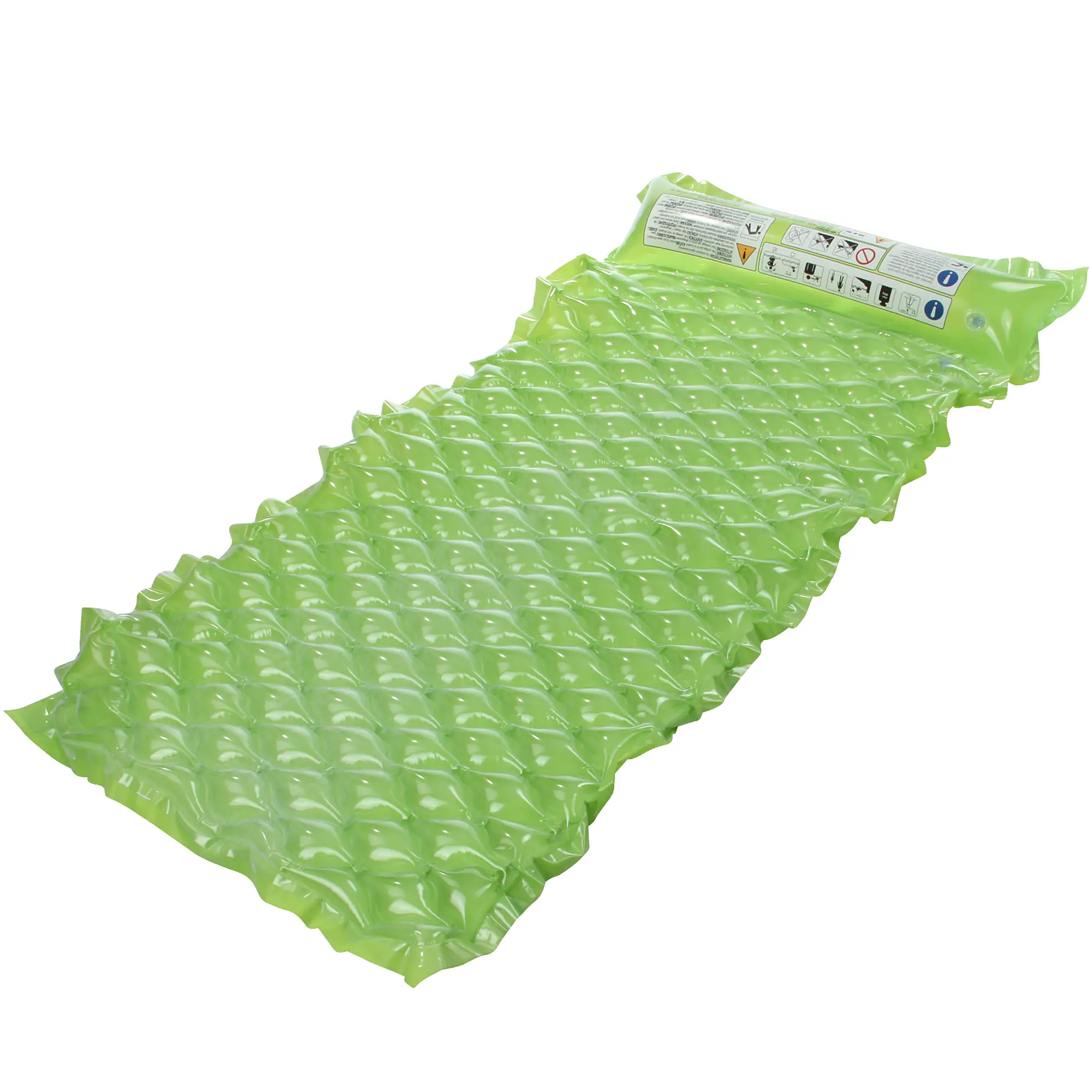 Jilong Wave Mat Green 218x88cm Schwimmmatte Luftmatratze Strandmatte Poolliege Wasserliege