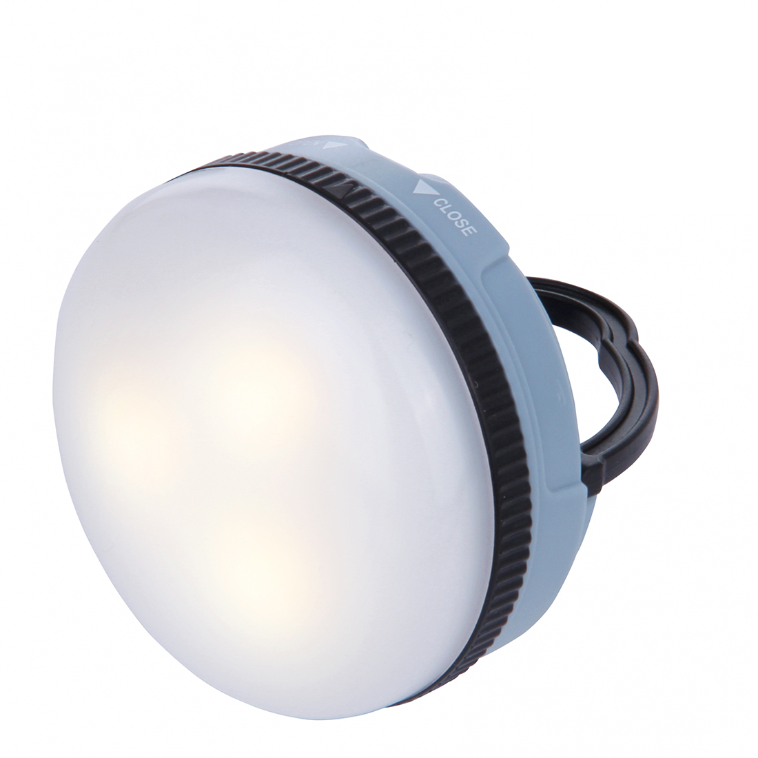 10T MCL 150 - kleine Camping-Lampe mit 150 Lumen | 3 LEDs (5050 SMD) | 71 g | Taschenlampe | blau