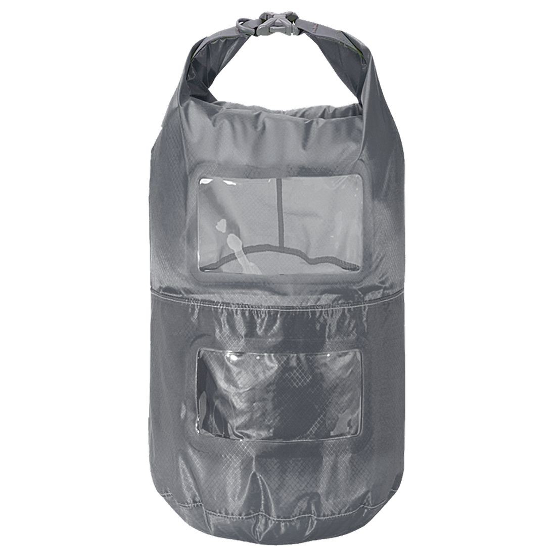 Trekmates Packsack 25L Seesack 2 Packfächer Packbeutel mit Sichtfenster Dry Bag