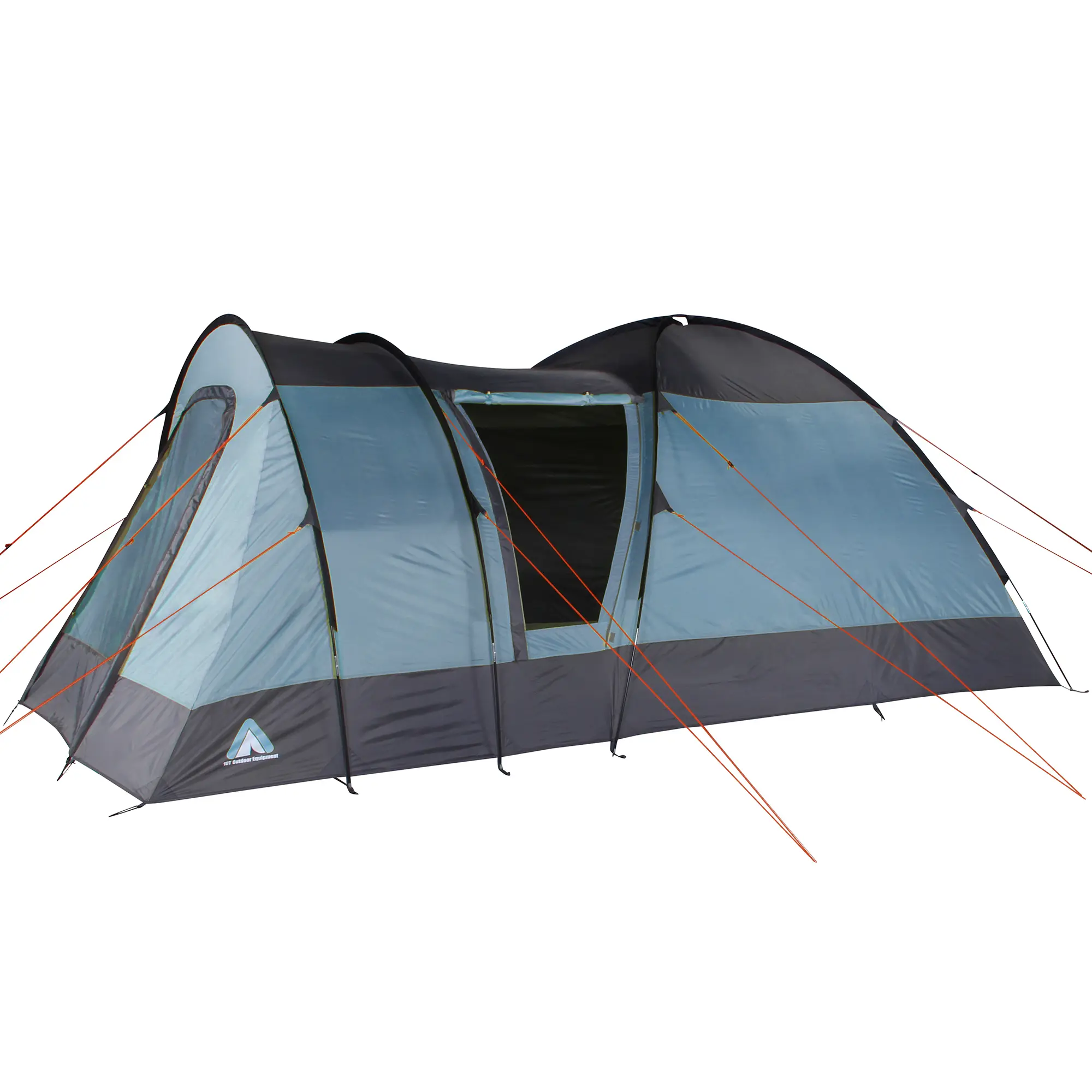 2nd Chance - 10T Carpa cúpula 5 personas Carpa familiar impermeable Carpa camping 5000mm + cabaña 10,8 qm (76615)