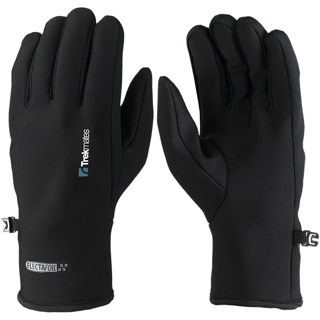 Trekmates Brandreth Glove M - light micro fleece finger gloves, usable as inner or outer glove, unisex