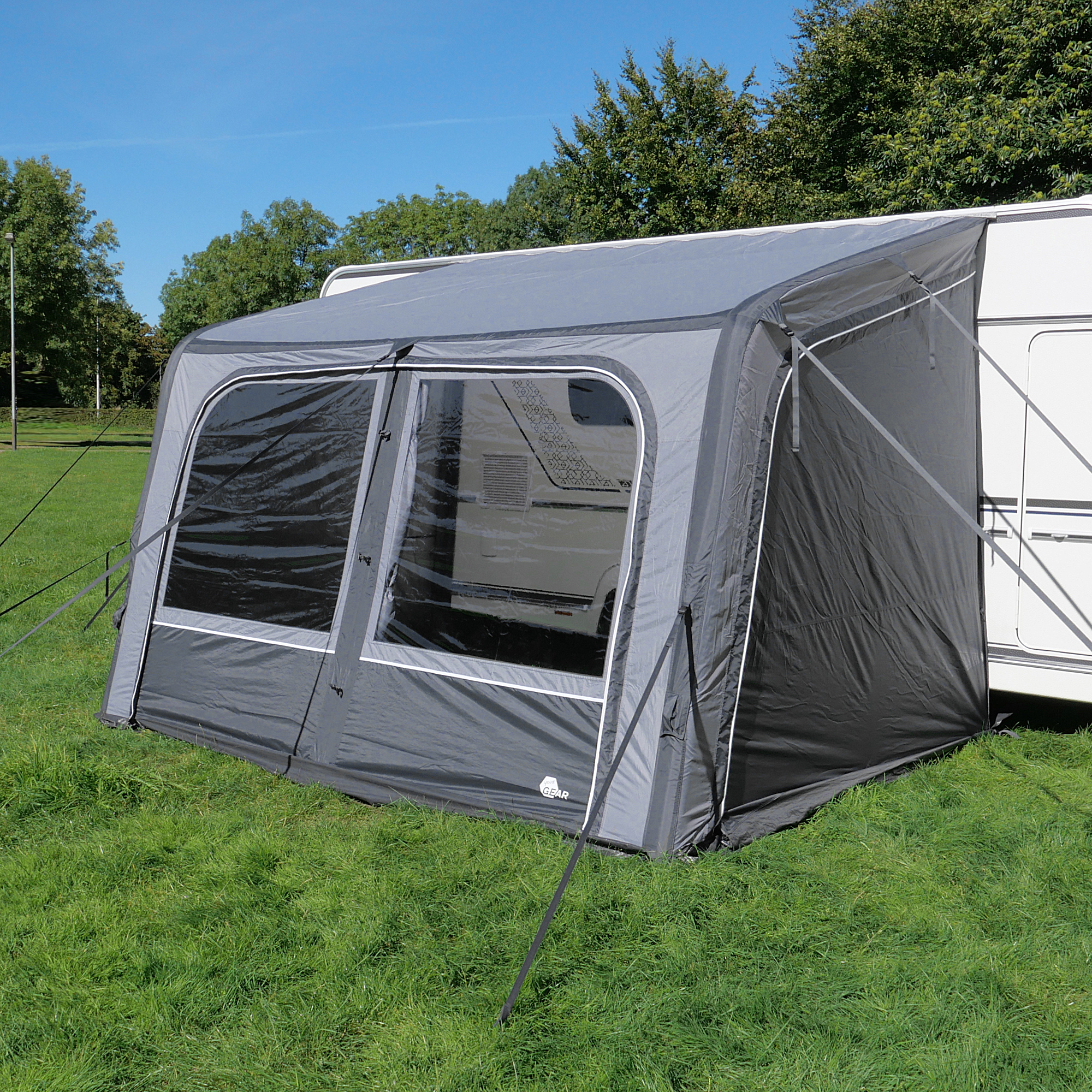 your GEAR Porto Air - toldo inflable caravana 340 x 250 cm - toldo sol camper - porche autocaravana