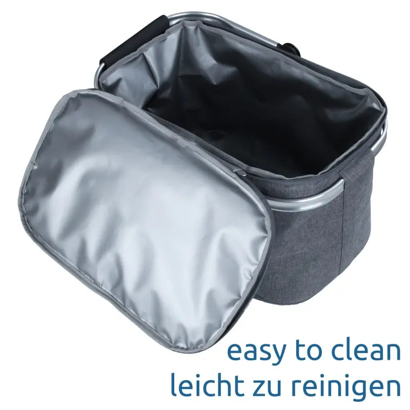 your GEAR Kühlkorb Scivu - isolierter Einkaufskorb, 29 Liter Picknickkorb, Kühltasche