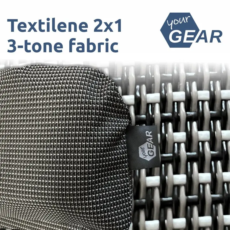 2nd Chance - your GEAR Novara Set - 2 Hochlehner, Aluminium Campingstühle, 7 Positionen, Gartenstuhl max 140 kg (71497)