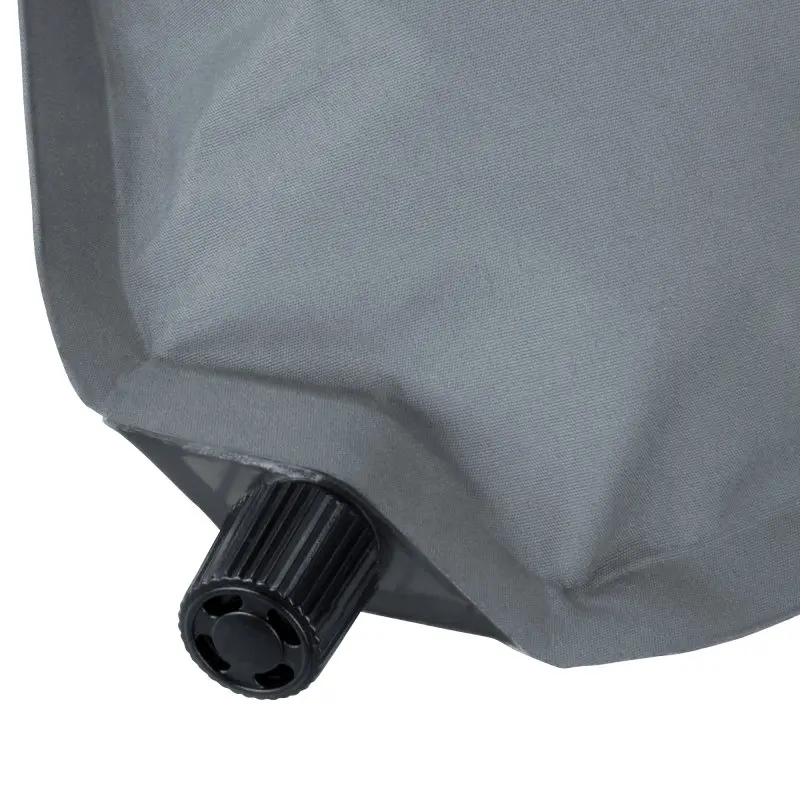 yourGEAR Reise-Kissen Set 2x Kopfkissen 40x30cm weiche Füllung 8-12 cm hoch komprimierbar aufblasbar