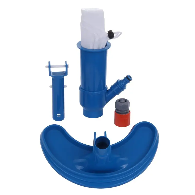 your GEAR Pool Bodensauger JV-C Venturi Sauger mit Gartenschlauch-Anschluss, Bürste & Auffangsack