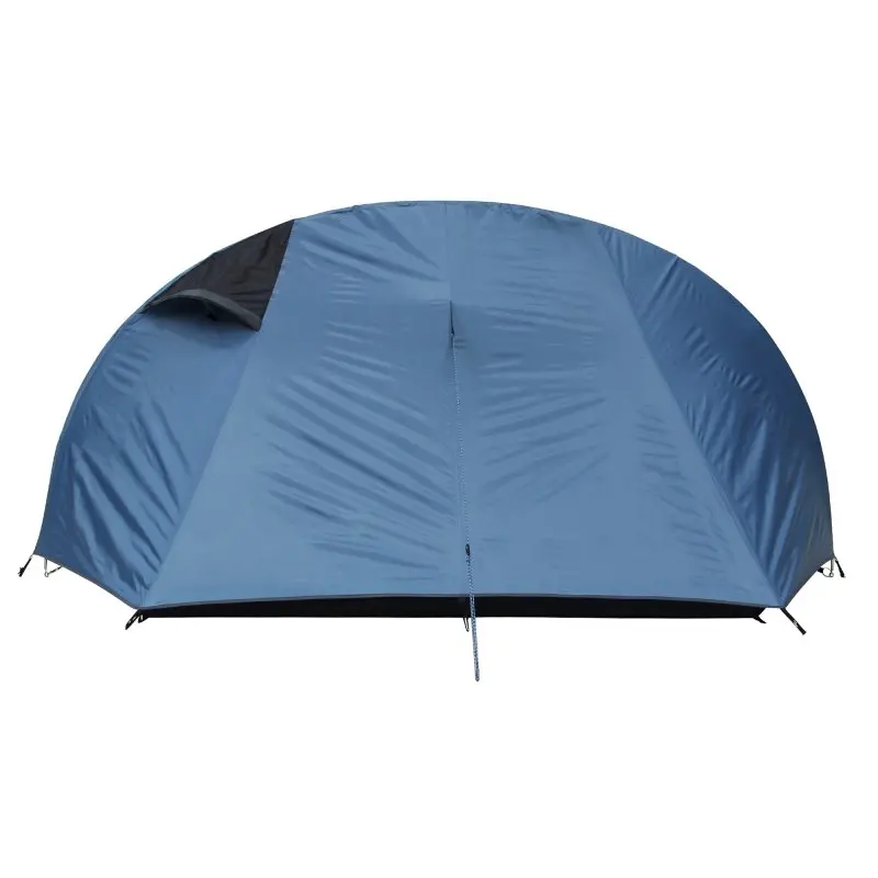 Tente your GEAR ORA 2 personnes bleue, forme dôme, avec protection UV 50+, moustiquaire, tissu imperméable 5000mm et sac de transport compact, idéale pour trekking et camping.