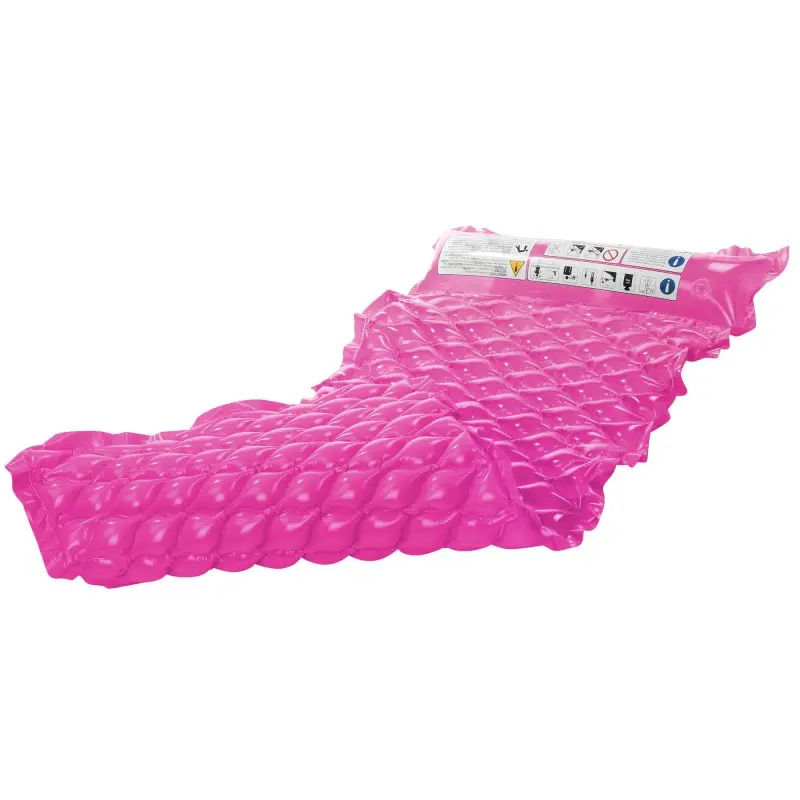 Jilong Wave Mat Pink 218x88cm Schwimmmatte Luftmatratze Strandmatte Poolliege Wasserliege