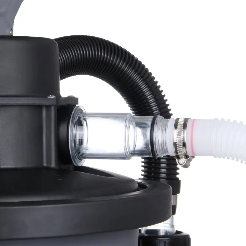 yourGEAR Sand-Filteranlage SFP 6813 L/h Sandfilter Pool-Pumpe 7 m³/h Schwimmbadpumpe + 6 Wege Ventil
