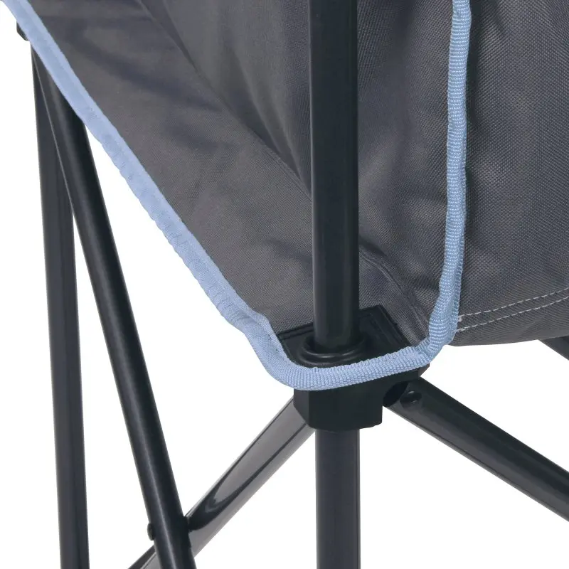 10T Campingstuhl Jace Arona XXL Klappstuhl bis 130 kg Stuhl mit Getränkehalter + Seitentasche