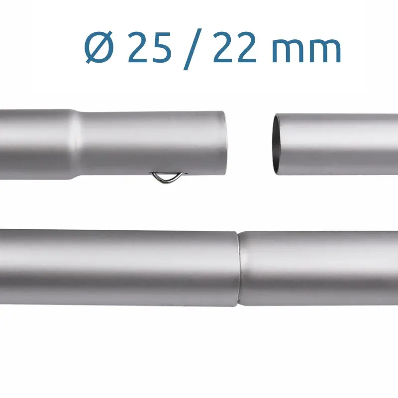 your GEAR Roof Pole Set - 2x teleskopierbare Dachhakenstangen, Aluminium Dachstange 230 - 325 cm