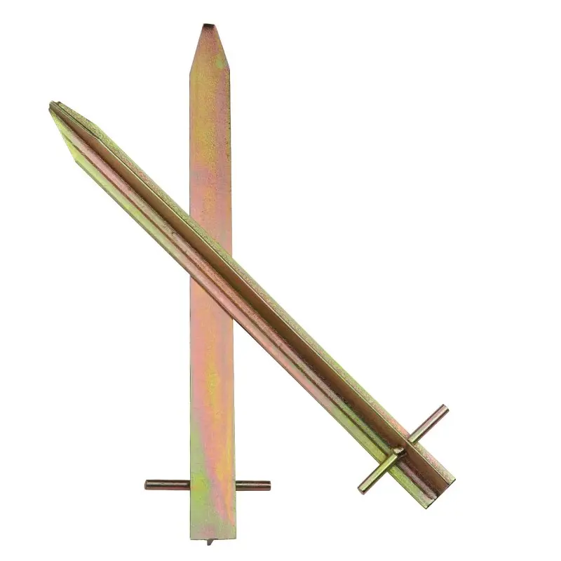 your GEAR 8 x Zelthering TX 300 - T-Profil Hering Set aus Stahl robuster Erdnagel 300 x 65/25 x 20mm