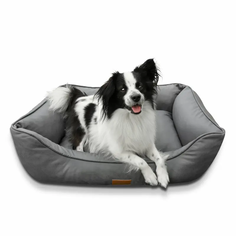 your GEAR Belluno 60 x 80 cm - bequemes Hundebett, Hundekorb, waschbar & hygienisch