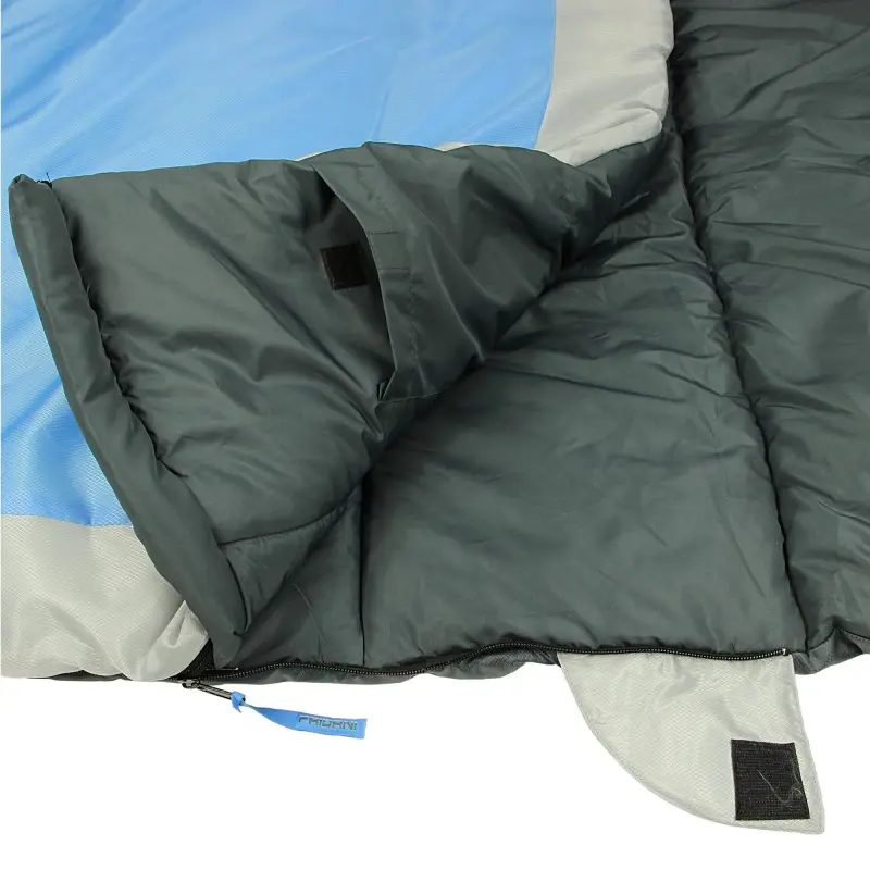 Fridani Kinderschlafsack QB 170 x 70cm Deckenschlafsack +6 °C Blau warm wasserabweisend waschbar