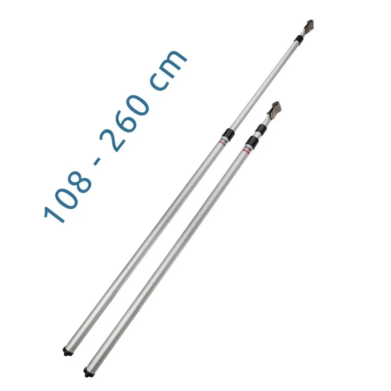 2nd Chance - your GEAR Upright Pole Set - 2 x Sturmstange, Vorzelte, Luftvorzelte, Teleskopstange 108-260 cm (71231)