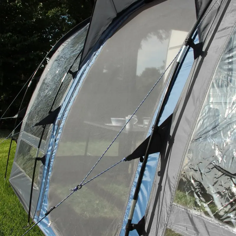 your GEAR Wohnwagenvorzelt Verona 390 Teilvorzelt Caravan Zelt wasserdicht 5000mm
