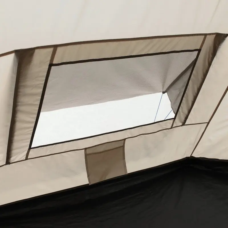 your GEAR Zelt Numana 400 Familienzelt 4 - 6 Personen Sonnensegel Bodenwanne Wasserdicht 5000 mm