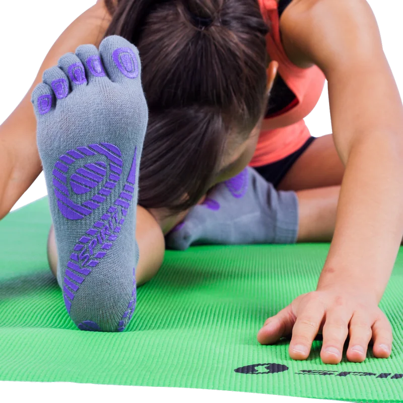 Spirit Yoga Socken XS/S Fitness, Pilates, Yoga, Turnen, Tanzen Anti-Rutsch Stoppersocken Anti-Rutsch