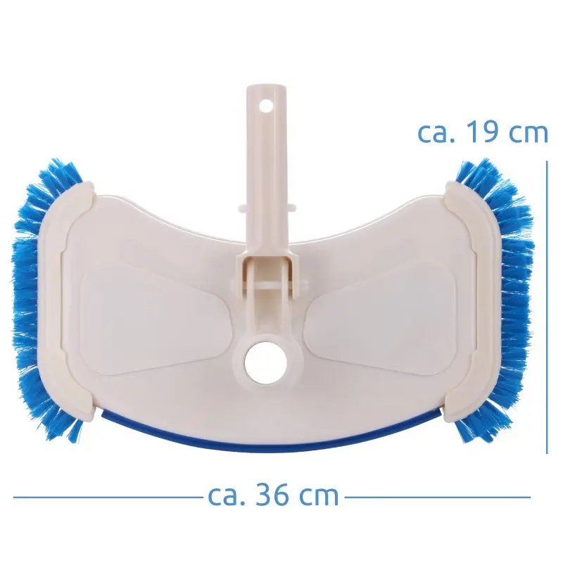 your GEAR Pool Bodensauger VH-B Schwimmbad Sauger mit Seitenbürste & 32/38mm Anschluss