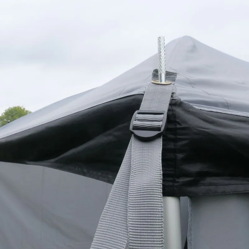 your GEAR Parasol - Toldo parasol autobús Multivan autocaravana 260 x 260 cm 2 x pared lateral lona