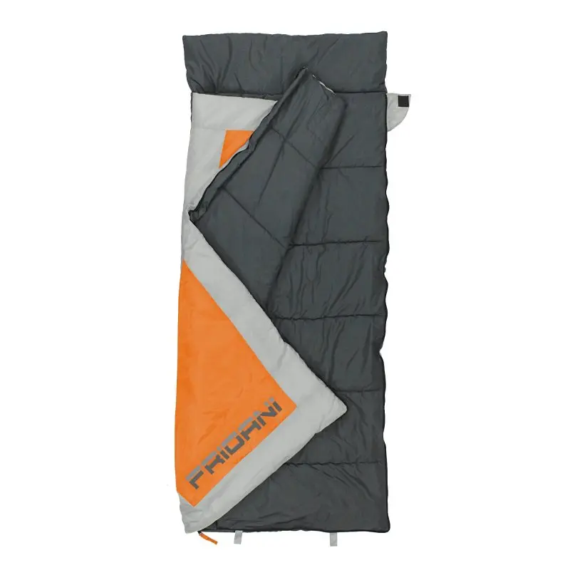 Fridani Kinderschlafsack QO 170 x 70cm Deckenschlafsack +6 °C Orange warm wasserabweisend waschbar