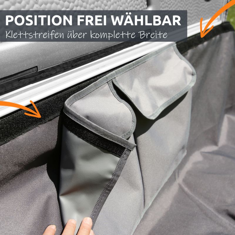 your GEAR Draftskirt - Bodenschürze 650 x 60 cm Wohnwagen Wohnmobilschürze mit Staufächern