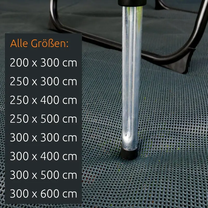 your GEAR Outdoor Soft Carpet 300 x 400 cm - Vorzeltteppich, Zeltteppich, Teppich mit Tasche